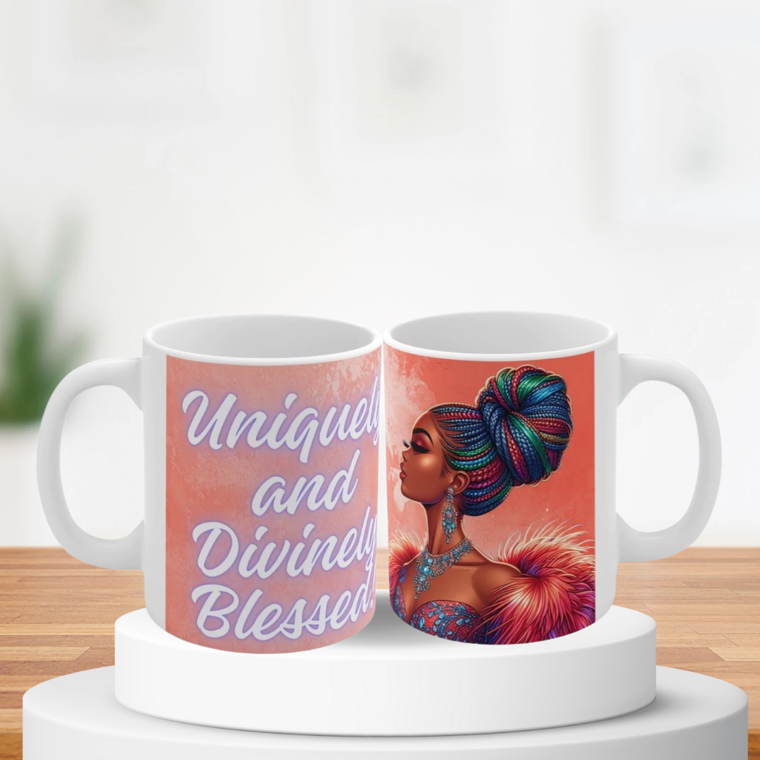 Uniquely Blessed Mug